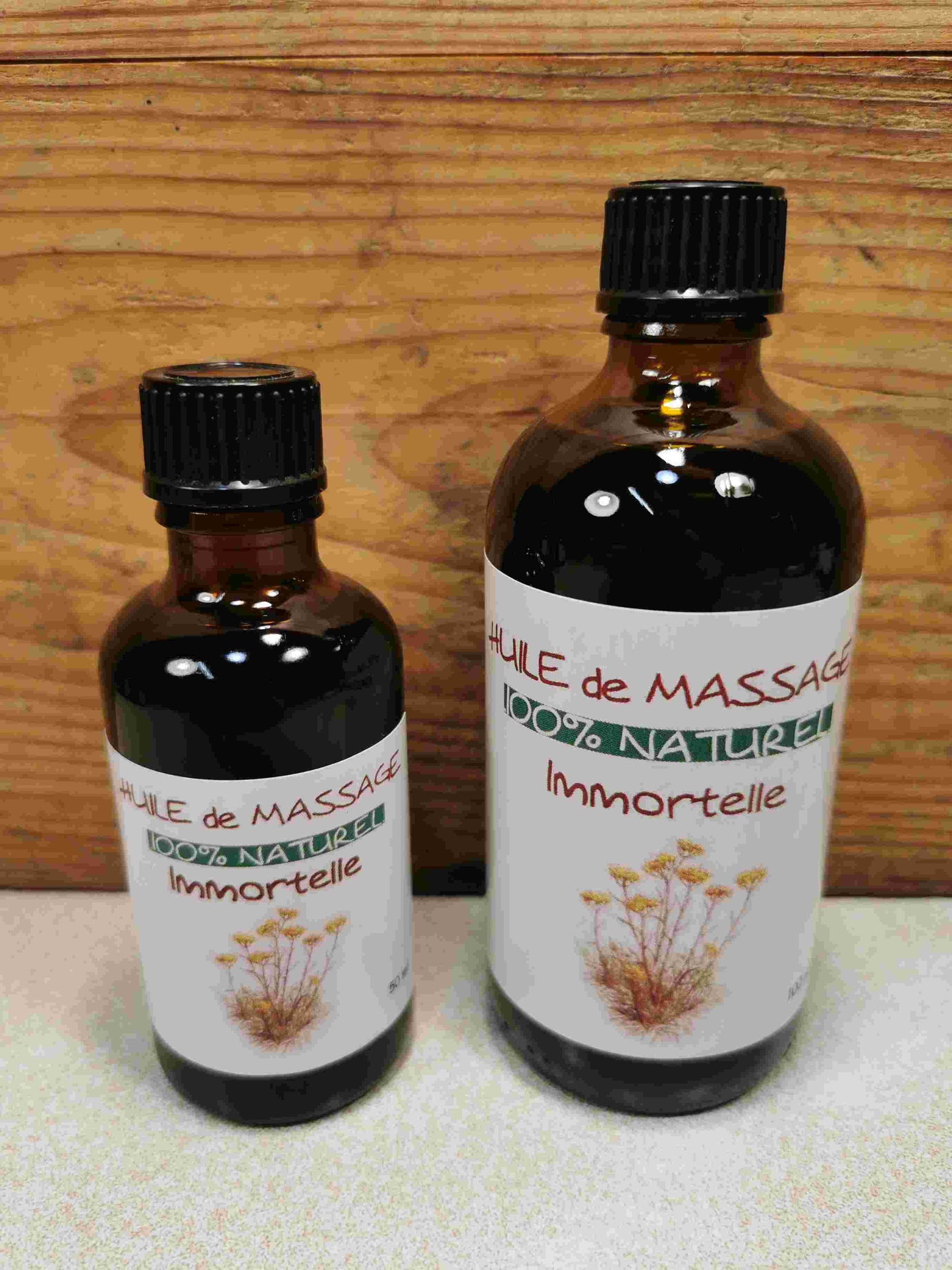 Huile de massage "Immortelle"