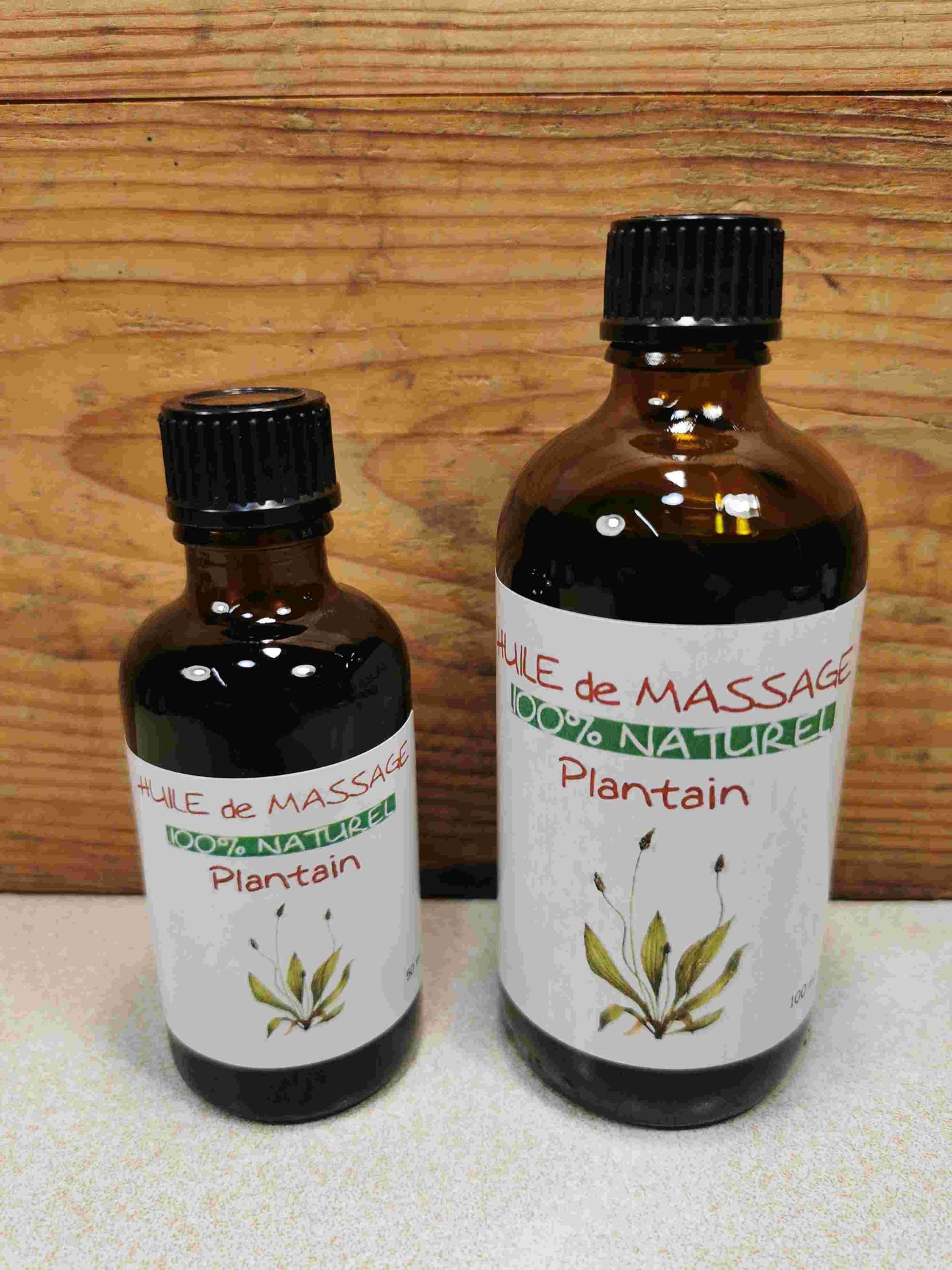 Huile de massage "Plantain"