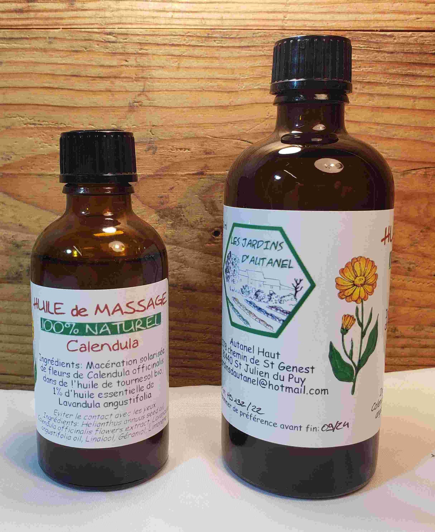 Huile de massage "Calendula"