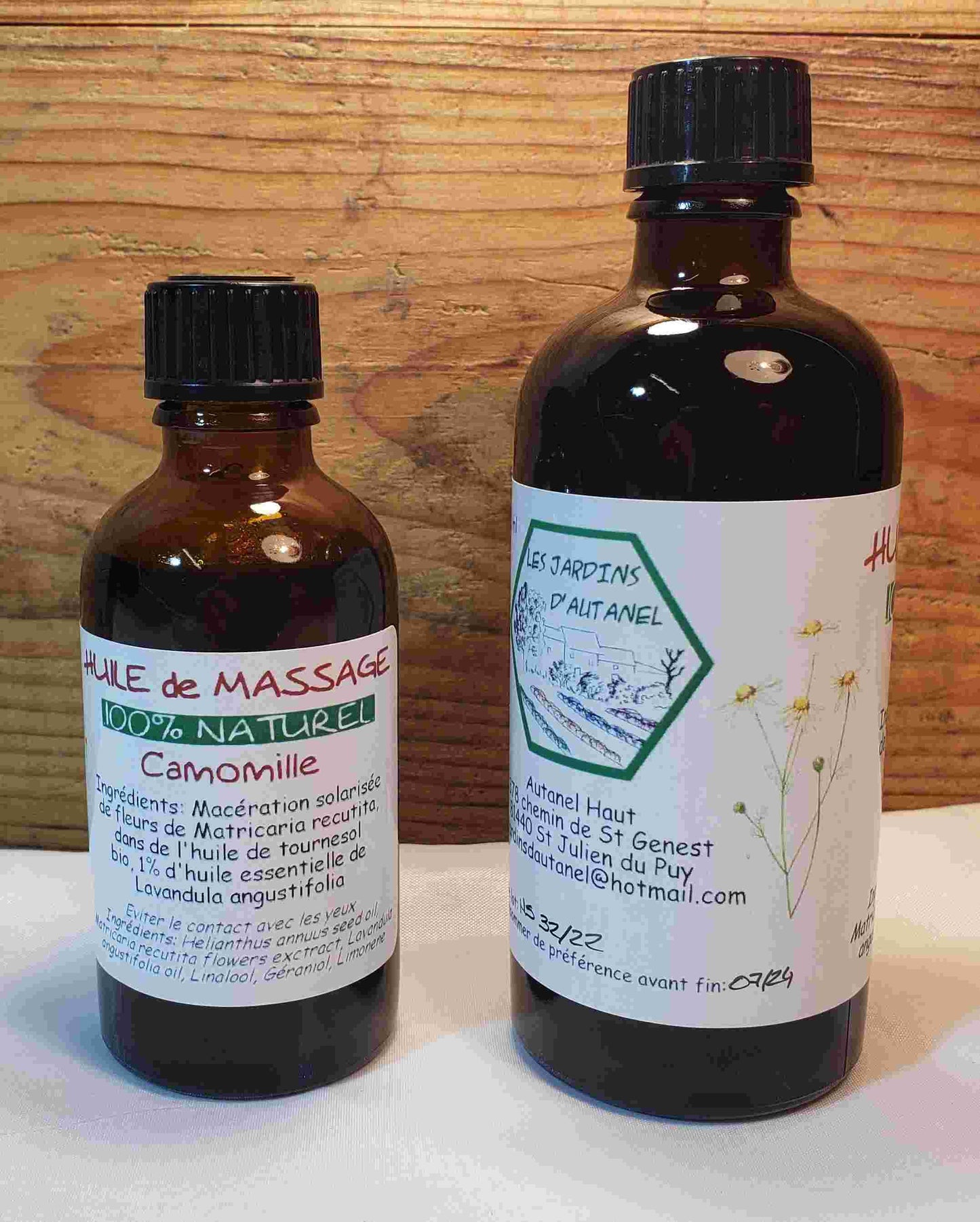 Huile de massage "Camomille"