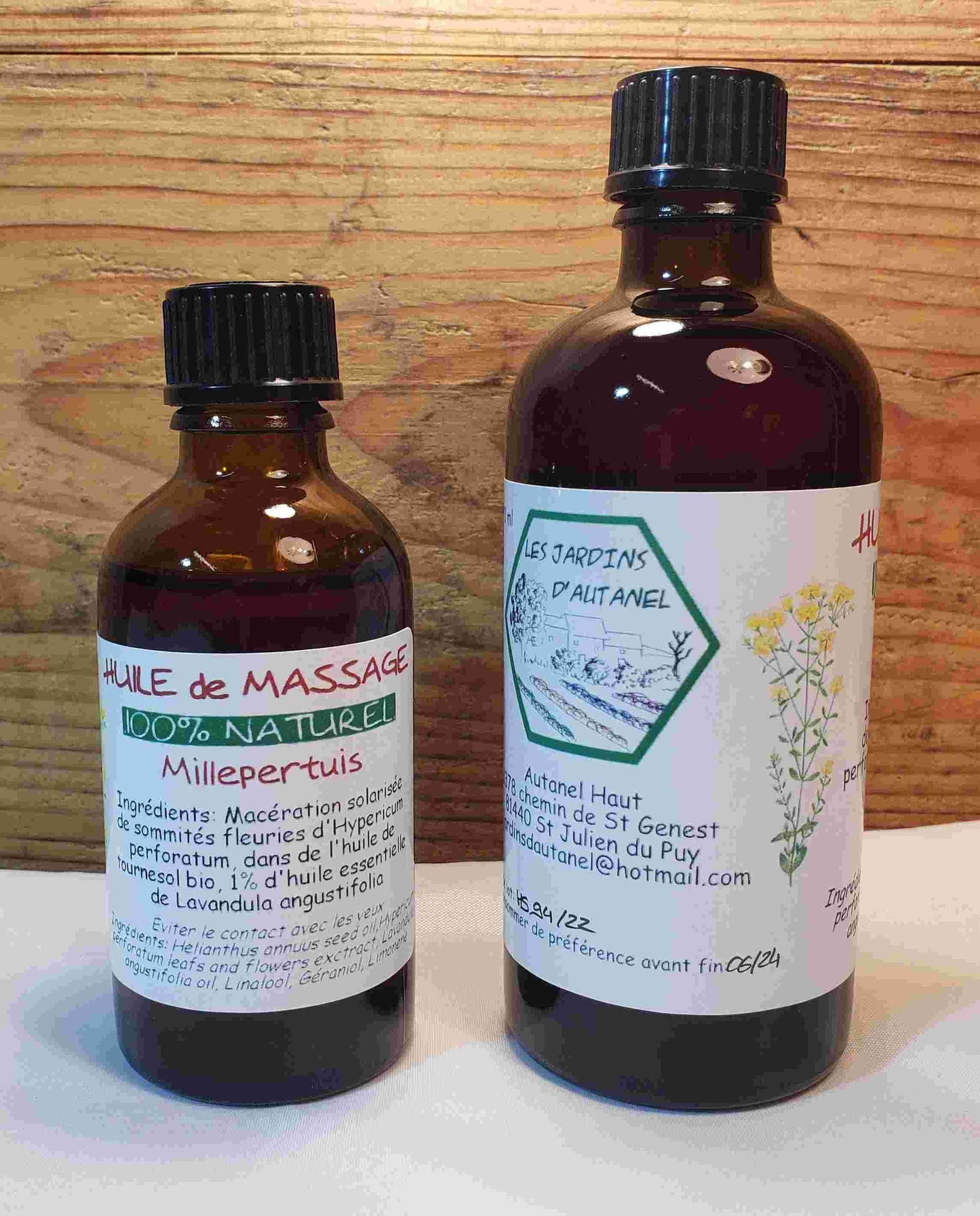 Huile de massage "Millepertuis"